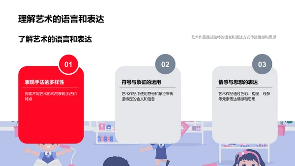艺术欣赏课程教学PPT模板