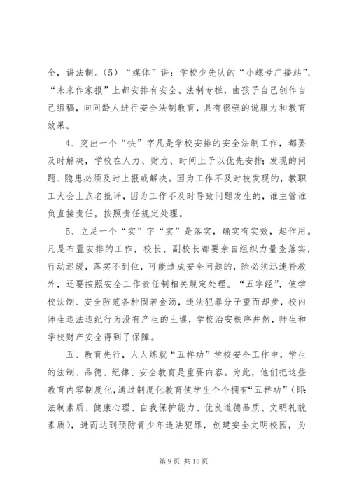 古城小学安全检查汇报材料 (3).docx