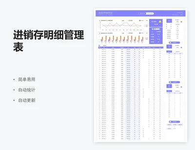 进销存明细管理表