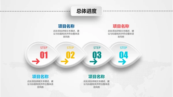 月度季度半年工作总结汇报PPT模板