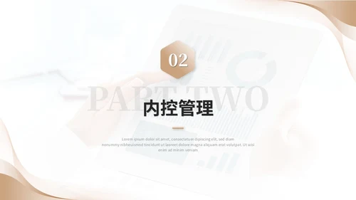 简约商务财务年终总结工作总结工作汇报述职报告ppt模板