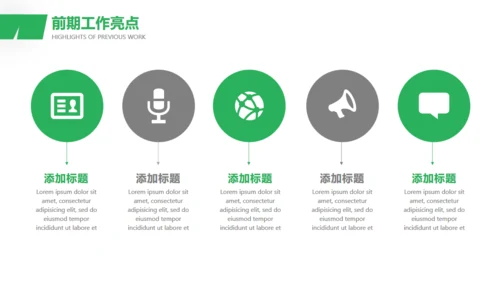 简约清新工作总结汇报通用PPT模板