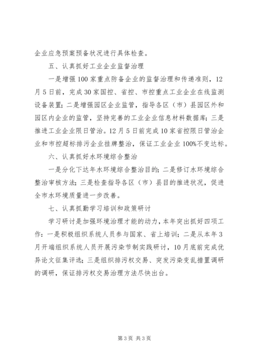 环保局工业处工作计划.docx