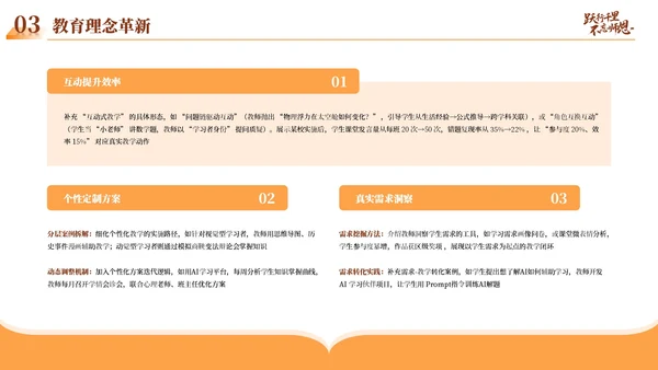 橙色学院风感恩教师节PPT模板