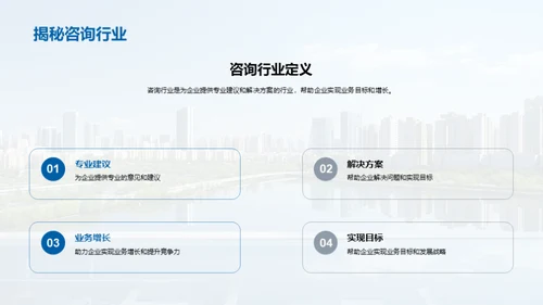 咨询行业透视与策略