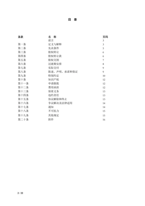 股权转让合同模板