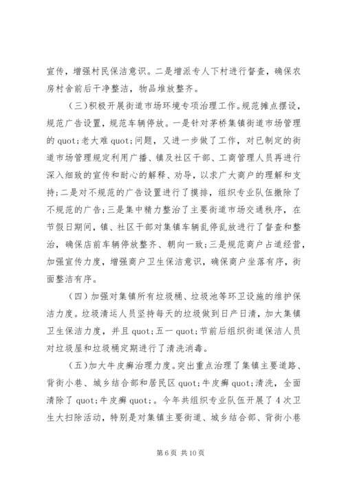 乡镇综治的工作总结.docx