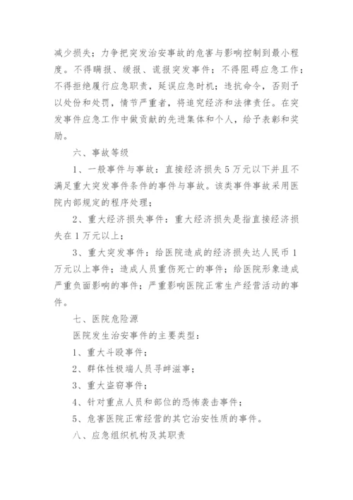 医院治安突发事件应急预案.docx