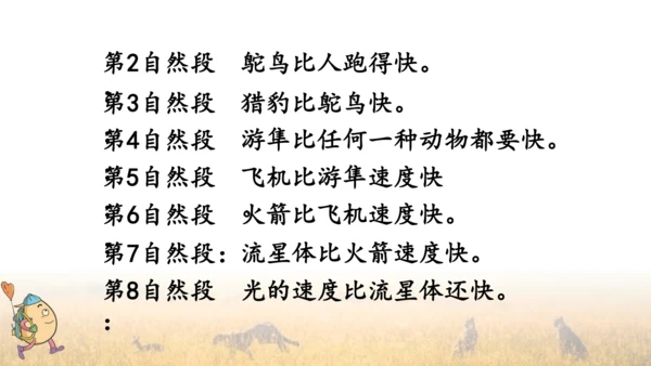 7 什么比猎豹的速度更快 第一课时 课件