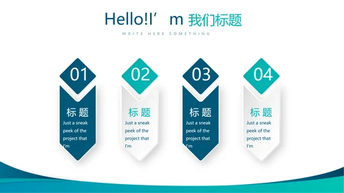 蓝色时尚主治医师述职报告年年终总结动态PPT