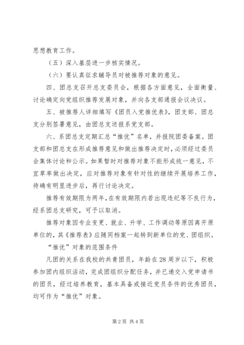 某某作为党的发展对象的推优材料 (2).docx