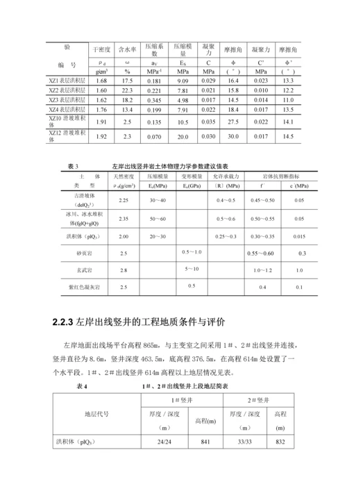 出线竖井方案比选专题报告.docx