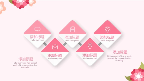 粉色女性健康知识讲座讲课动态PPT
