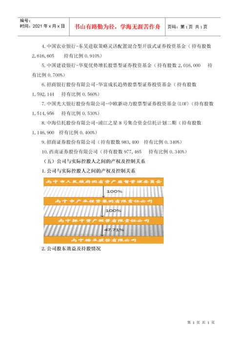 南宁糖业股份有限公司财务分析报告.docx