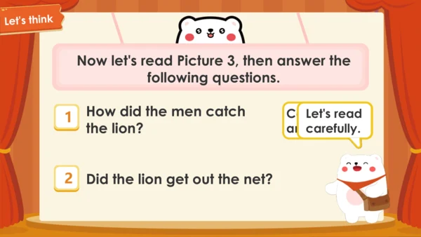 Unit 1 The lion and the mouse Period1（课件(共49张PPT)