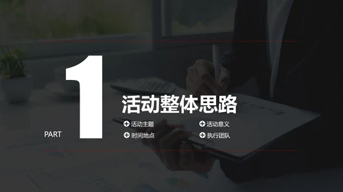 活动组织策划方案PPT模板