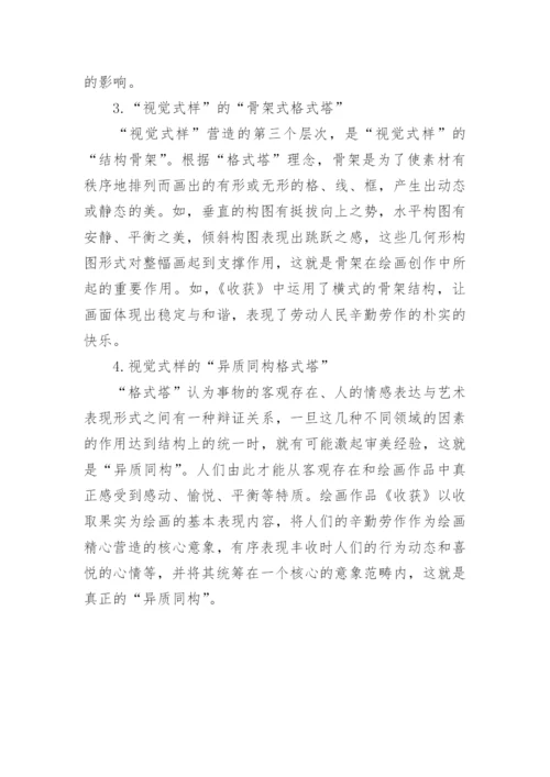 谈格式塔理论下视觉式样的营造论文.docx