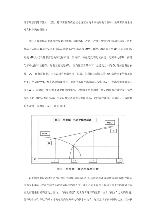 城市劳动力市场和就业现状调查汇总报告.docx