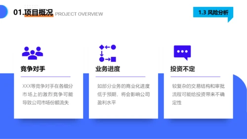 商务大气风创业项目计划书PPT模板