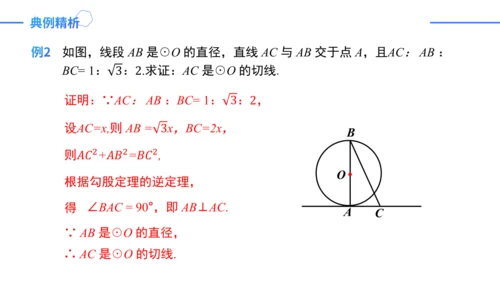 24.2.2.2切线的判定与性质  课件（共30张PPT）