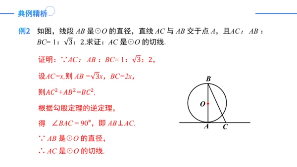 24.2.2.2切线的判定与性质  课件（共30张PPT）