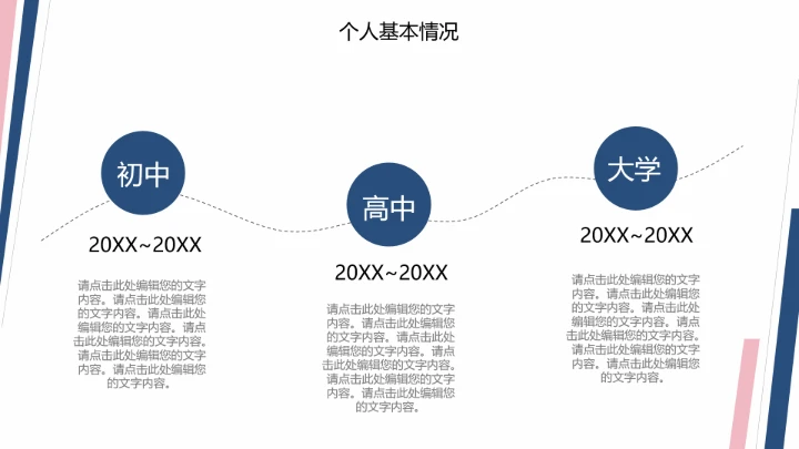 考研复试研究生面试个人简历介绍通用PPT模版