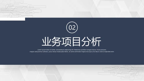 简约商业计划书PPT模板