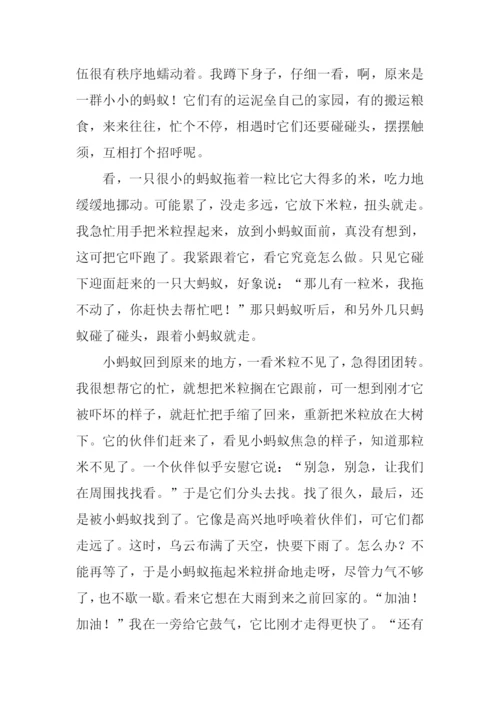 一只小蚂蚁作文.docx