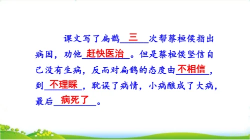 27故事二则《扁鹊治病》 课件