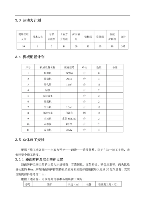 高边坡施工专项技术方案.docx