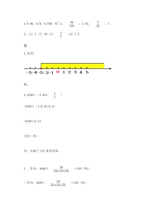 北师大版小升初数学模拟试卷（能力提升）.docx