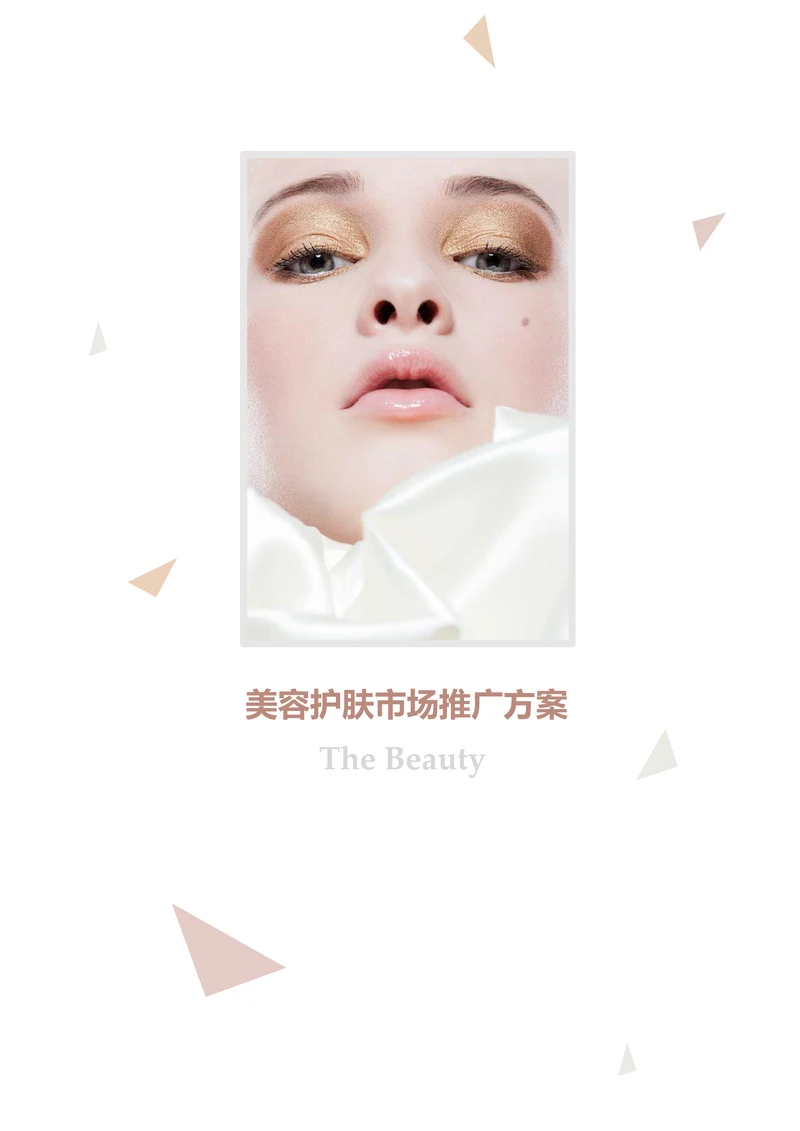 美容护肤产品市场推广策划方案