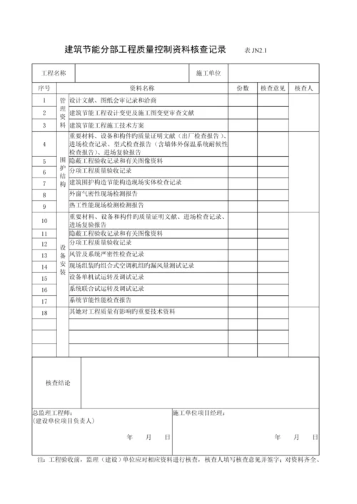 优质建筑节能关键工程综合施工质量验收资料.docx