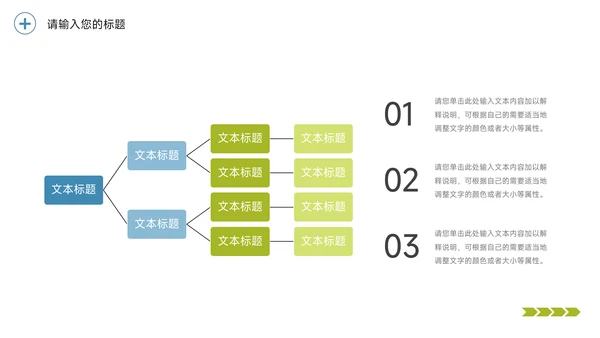 绿色总结及未来展望PPT模板