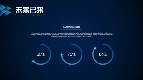 未来已来创新科技通用PPT模板