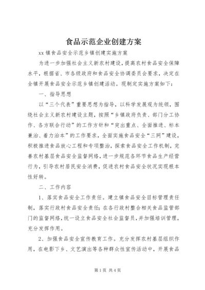 食品示范企业创建方案 (4).docx