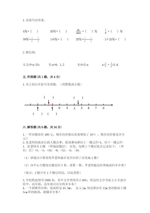 小升初数学期末测试卷【轻巧夺冠】.docx