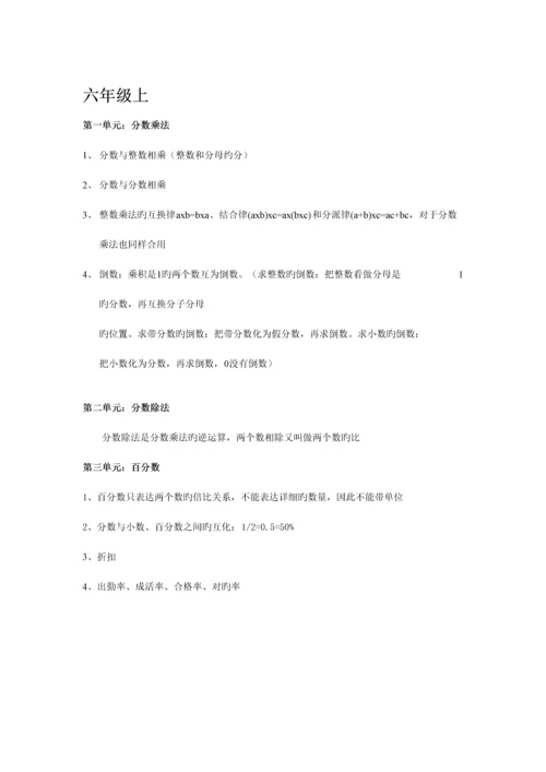 2023年小学5-6年级知识点.docx