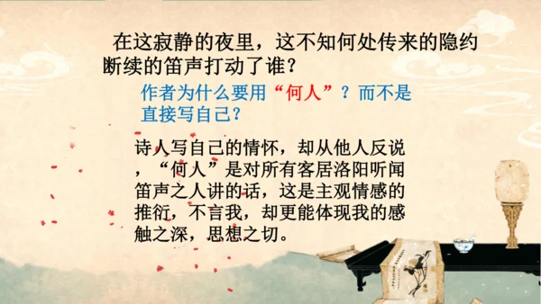 七下语文第三单元课外古诗词诵读  春夜洛城闻笛 课件