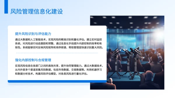 蓝色商务风保险公司风险管理工作规划PPT