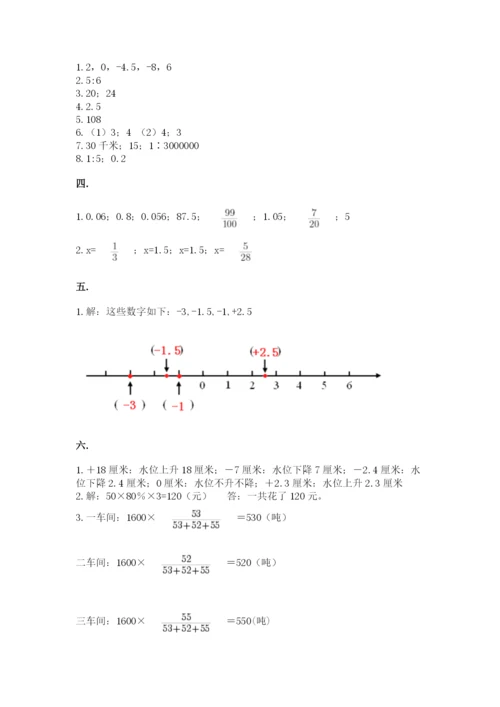 最新西师大版小升初数学模拟试卷附答案【典型题】.docx