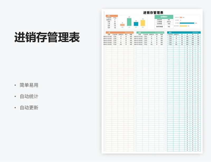 进销存管理表