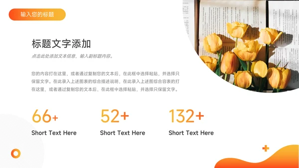 橙色创意创新创业计划书PPT模板