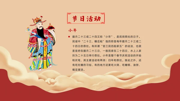 春节习俗传统习俗ppt模板