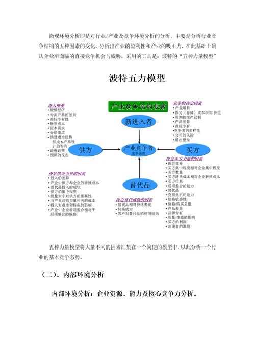 企业战略管理知识梳理