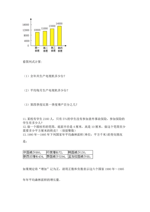 六年级小升初数学解决问题50道精选答案.docx