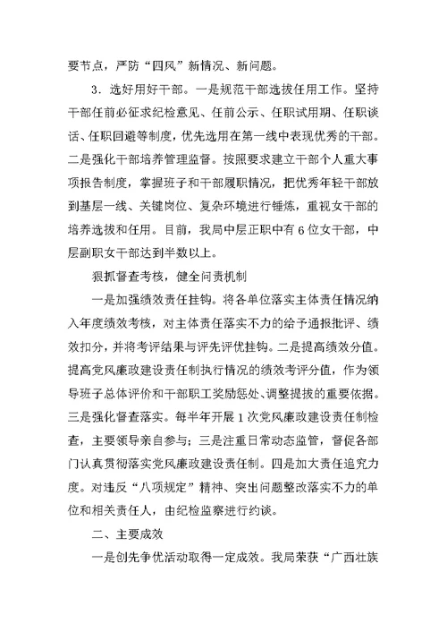 市地税局党组落实全面从严治党主体责任情况汇报