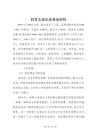 村党支部先进事迹材料_1.docx