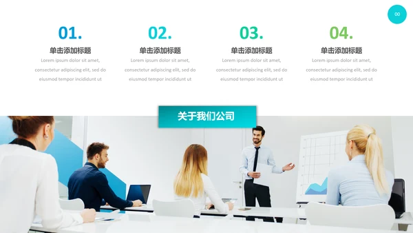创意设计商业计划书公司简介商务PPT模板