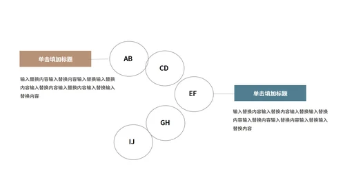 蓝色简约风职业规划PPT模板